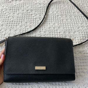 Almost new, Kate Spade black Crossbody